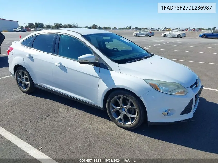 2013 Ford Focus Se VIN: 1FADP3F27DL236937 Lot: 40719423