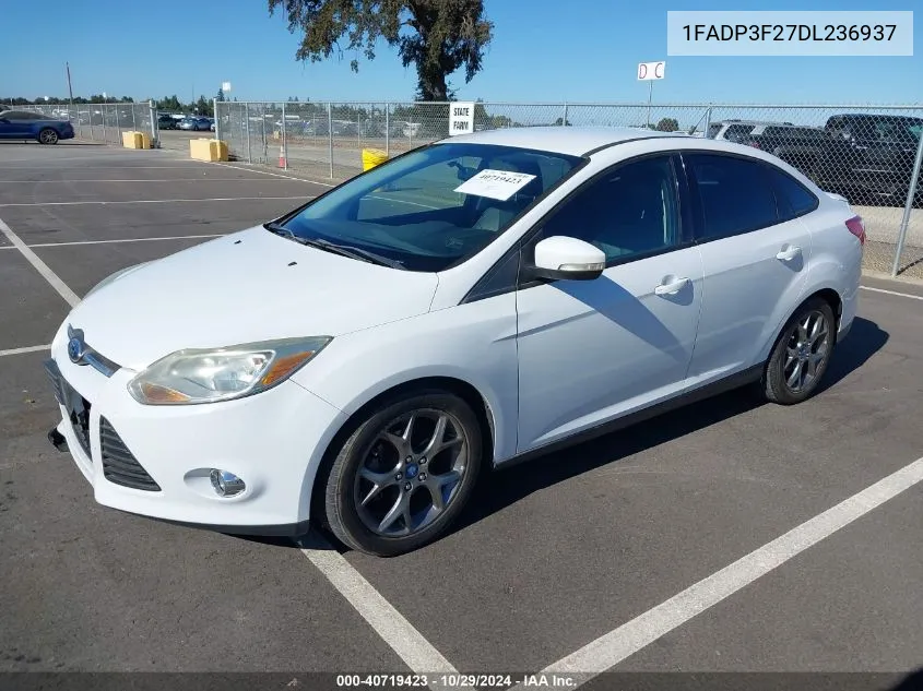 2013 Ford Focus Se VIN: 1FADP3F27DL236937 Lot: 40719423