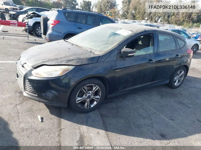 2013 Ford Focus Se VIN: 1FADP3K21DL336148 Lot: 40738500