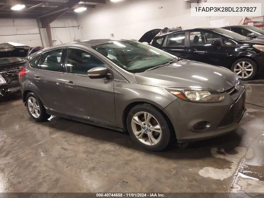 2013 Ford Focus Se VIN: 1FADP3K28DL237827 Lot: 40744658