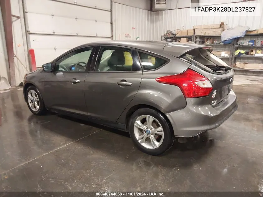 2013 Ford Focus Se VIN: 1FADP3K28DL237827 Lot: 40744658