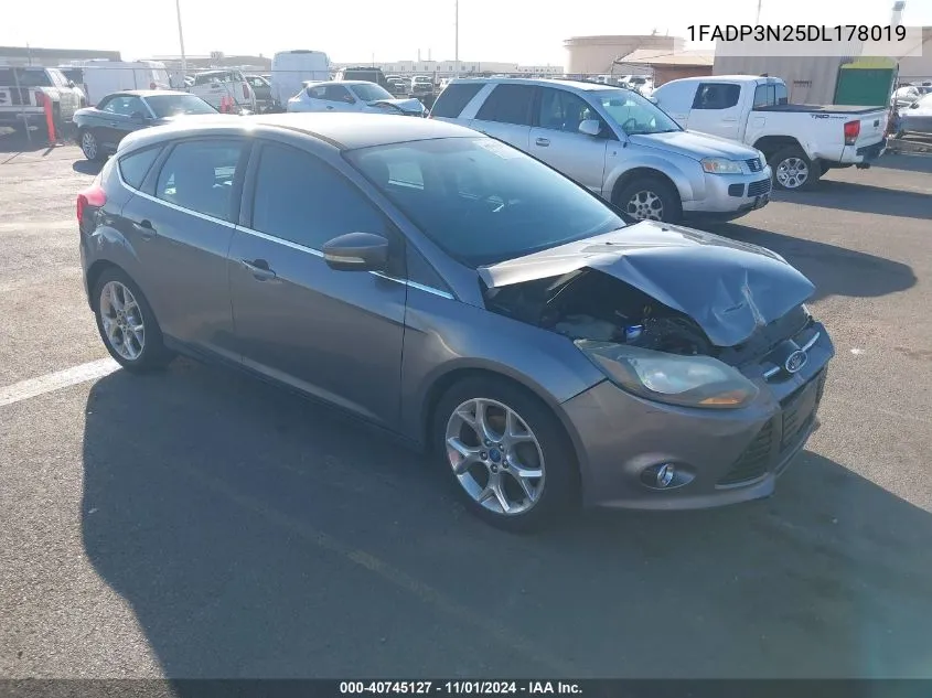 1FADP3N25DL178019 2013 Ford Focus Titanium