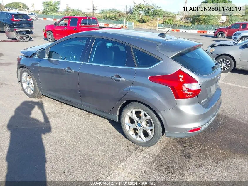 1FADP3N25DL178019 2013 Ford Focus Titanium