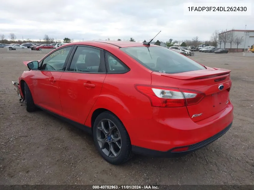 1FADP3F24DL262430 2013 Ford Focus Se