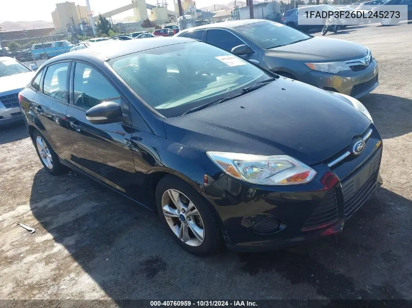 2013 Ford Focus Se VIN: 1FADP3F26DL245273 Lot: 40760959