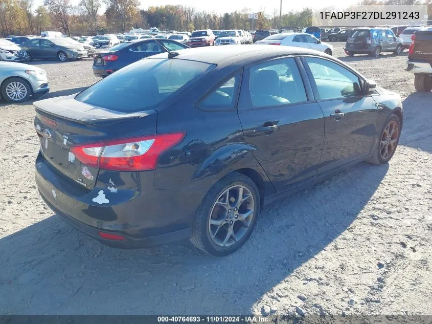 1FADP3F27DL291243 2013 Ford Focus Se