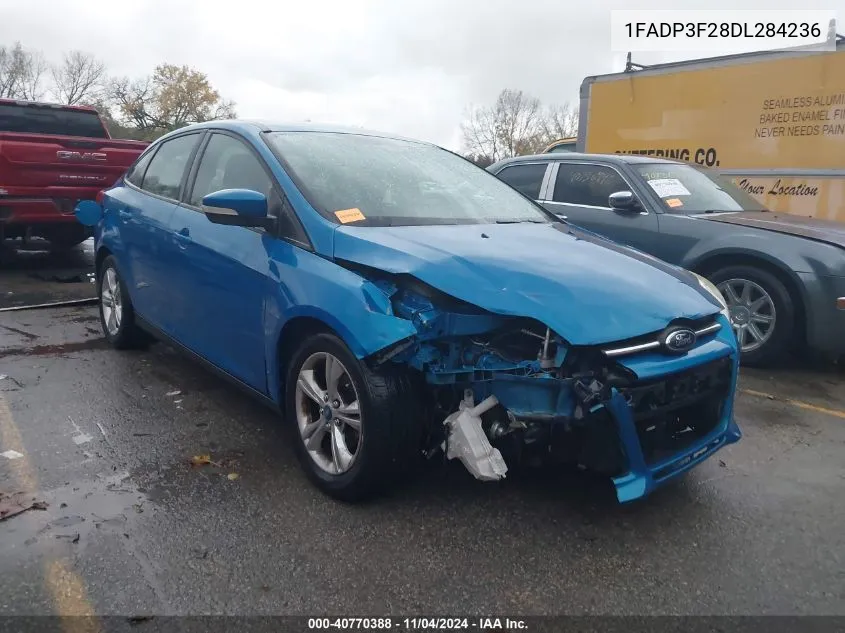 2013 Ford Focus Se VIN: 1FADP3F28DL284236 Lot: 40770388