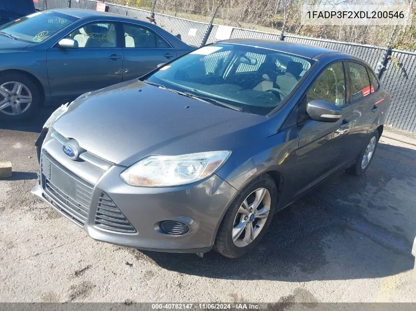 2013 Ford Focus Se VIN: 1FADP3F2XDL200546 Lot: 40782147