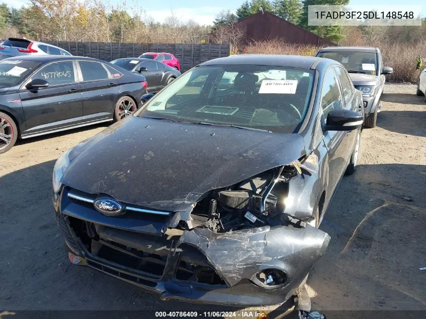 2013 Ford Focus Se VIN: 1FADP3F25DL148548 Lot: 40786409