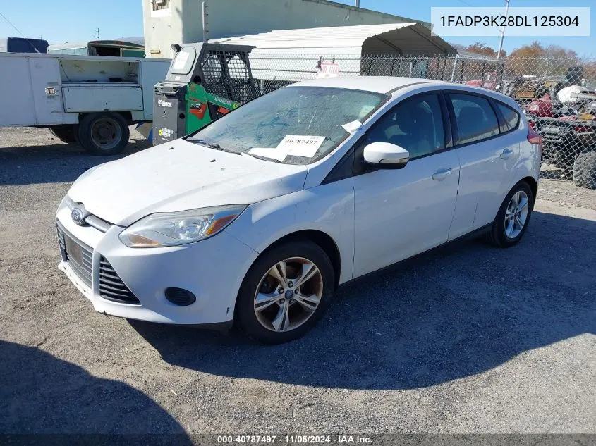 2013 Ford Focus Se VIN: 1FADP3K28DL125304 Lot: 40787497