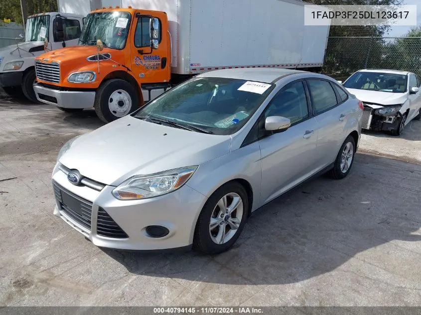 2013 Ford Focus Se VIN: 1FADP3F25DL123617 Lot: 40794145