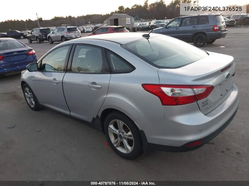 2013 Ford Focus Se VIN: 1FADP3F24DL376525 Lot: 40797876