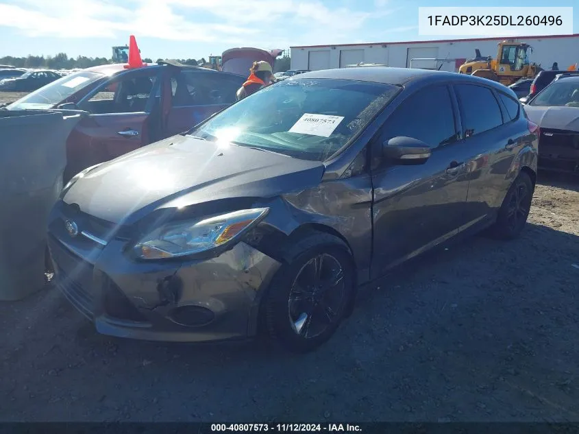 2013 Ford Focus Se VIN: 1FADP3K25DL260496 Lot: 40807573