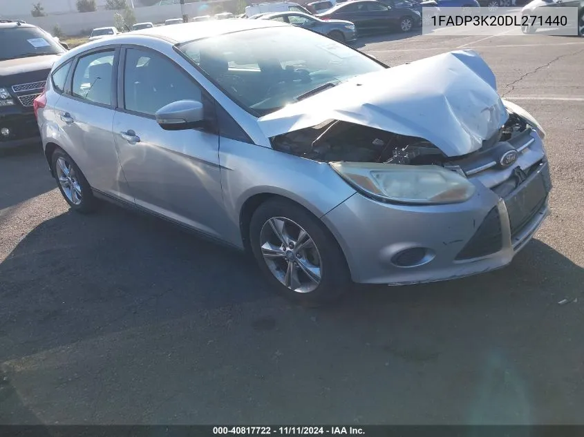 2013 Ford Focus Se VIN: 1FADP3K20DL271440 Lot: 40817722