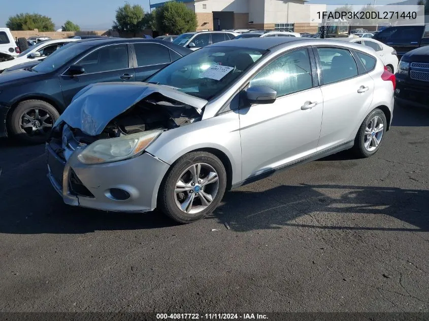 2013 Ford Focus Se VIN: 1FADP3K20DL271440 Lot: 40817722