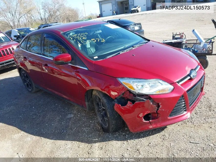 2013 Ford Focus Titanium VIN: 1FADP3J24DL150573 Lot: 40824267