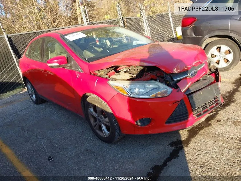 1FADP3F22DL311706 2013 Ford Focus Se