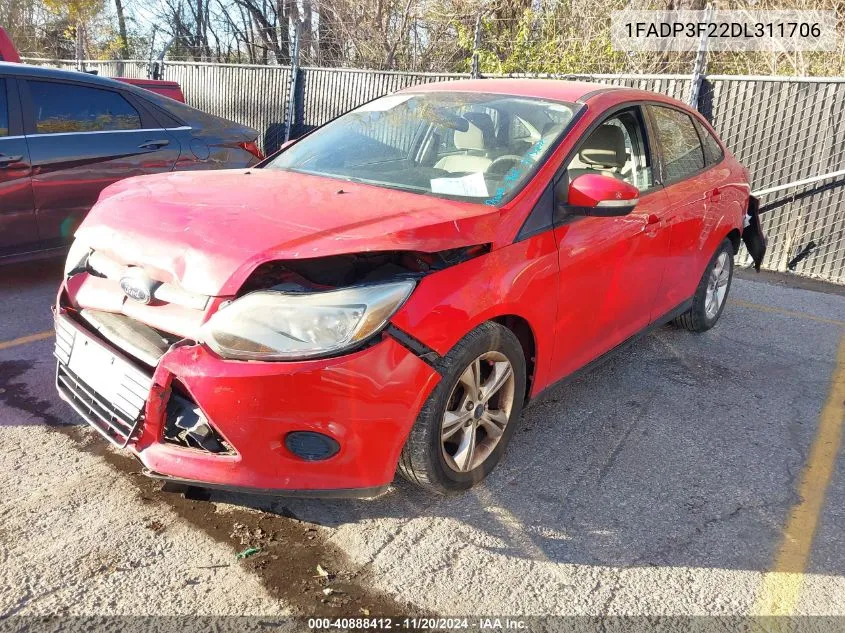 1FADP3F22DL311706 2013 Ford Focus Se