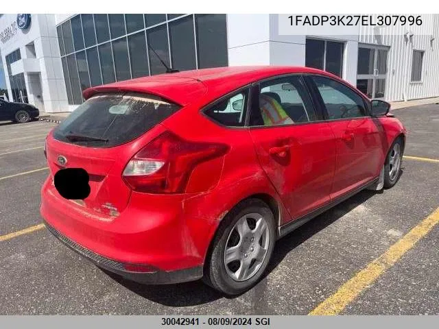 1FADP3K27EL307996 2014 Ford Focus Se