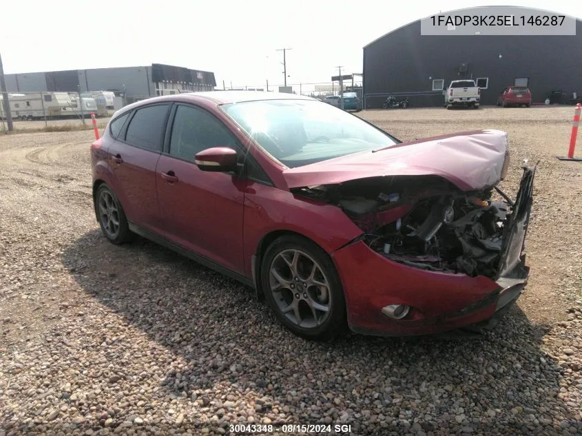 2014 Ford Focus Se VIN: 1FADP3K25EL146287 Lot: 30043348