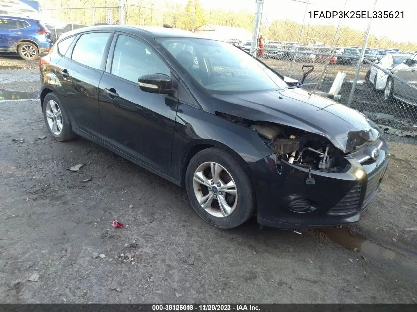 2014 Ford Focus Se VIN: 1FADP3K25EL335621 Lot: 35307509