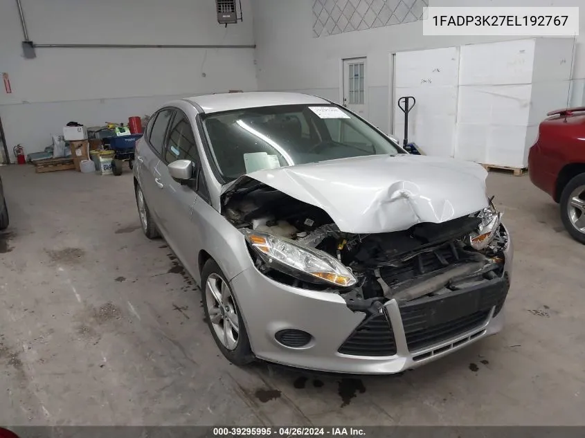 1FADP3K27EL192767 2014 Ford Focus Se