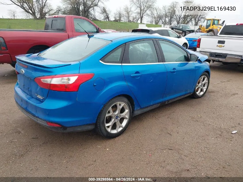 1FADP3J29EL169430 2014 Ford Focus Titanium