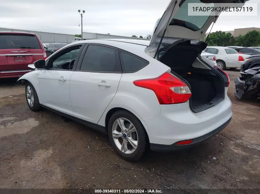 1FADP3K26EL157119 2014 Ford Focus Se