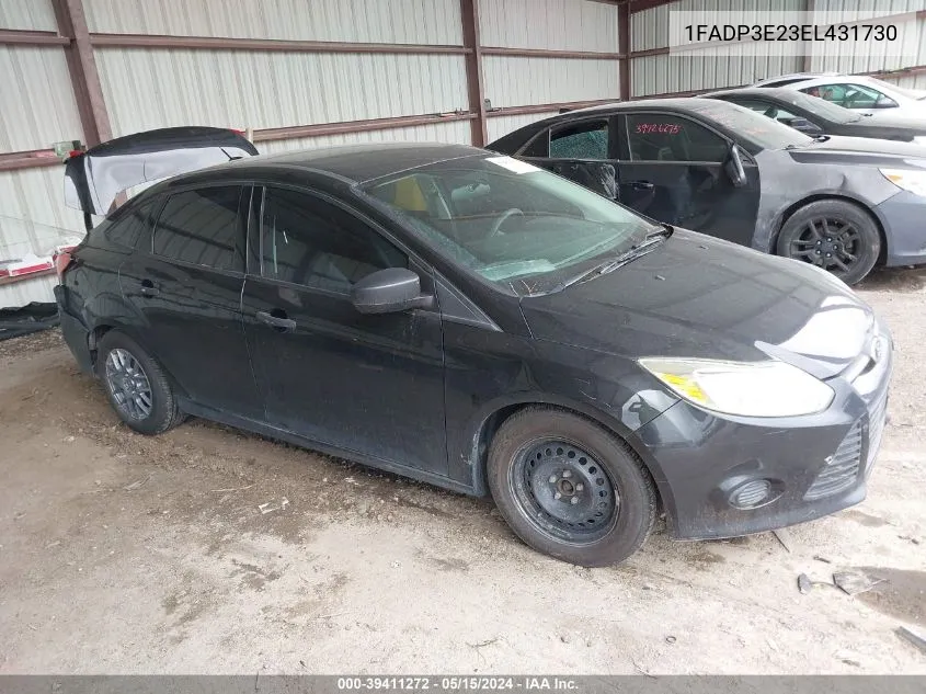 1FADP3E23EL431730 2014 Ford Focus S