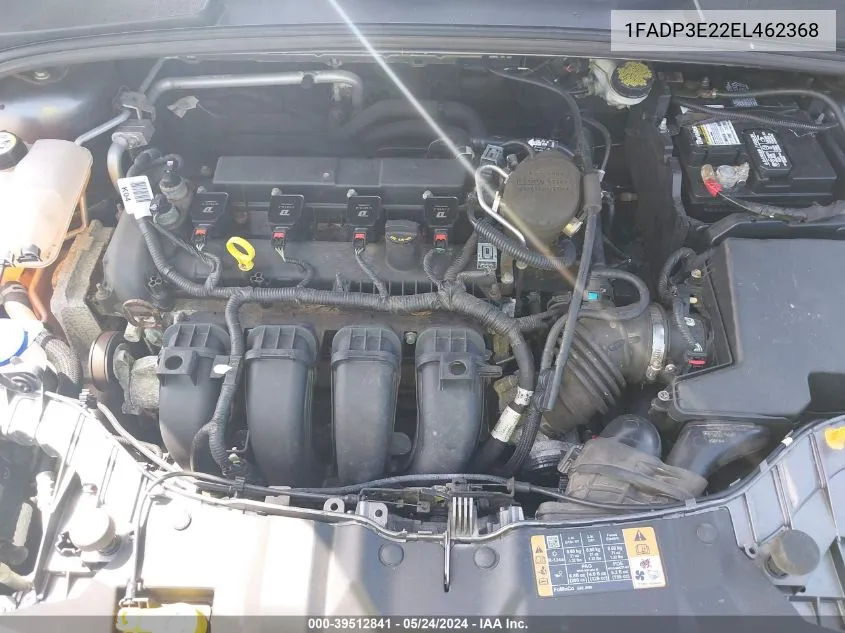 1FADP3E22EL462368 2014 Ford Focus S