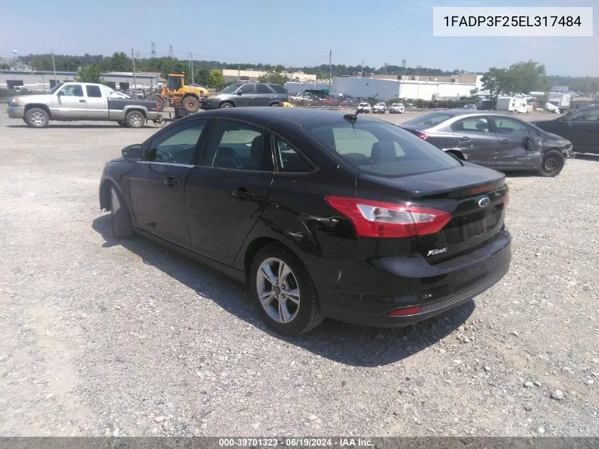 1FADP3F25EL317484 2014 Ford Focus Se