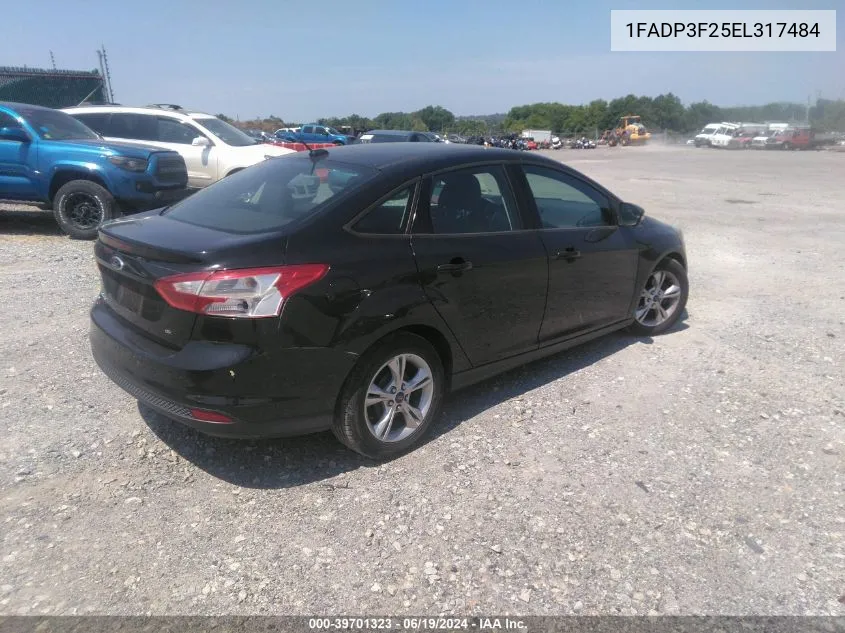 1FADP3F25EL317484 2014 Ford Focus Se