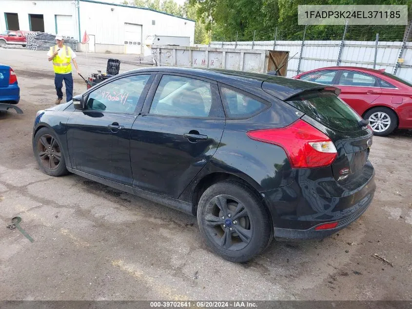 2014 Ford Focus Se VIN: 1FADP3K24EL371185 Lot: 39702641