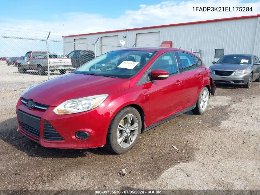 2014 Ford Focus Se VIN: 1FADP3K21EL175284 Lot: 39795636