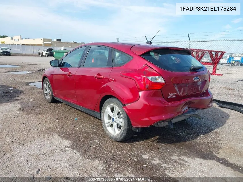 1FADP3K21EL175284 2014 Ford Focus Se