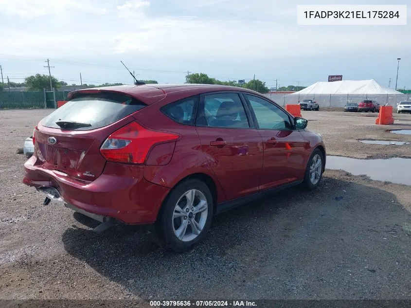 1FADP3K21EL175284 2014 Ford Focus Se