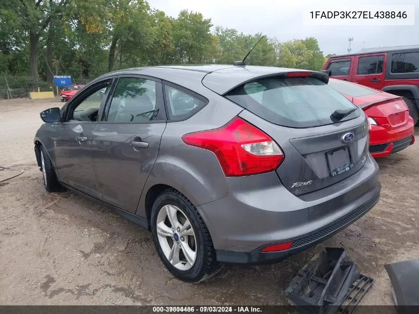 1FADP3K27EL438846 2014 Ford Focus Se