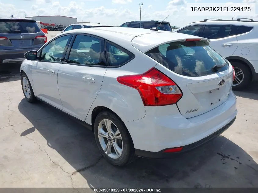 1FADP3K21EL229425 2014 Ford Focus Se