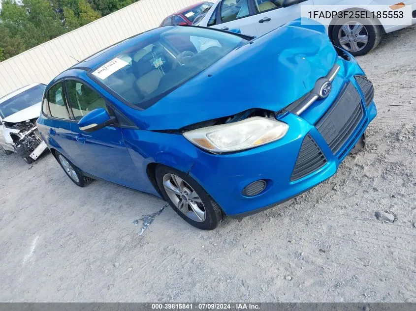 2014 Ford Focus Se VIN: 1FADP3F25EL185553 Lot: 39815841