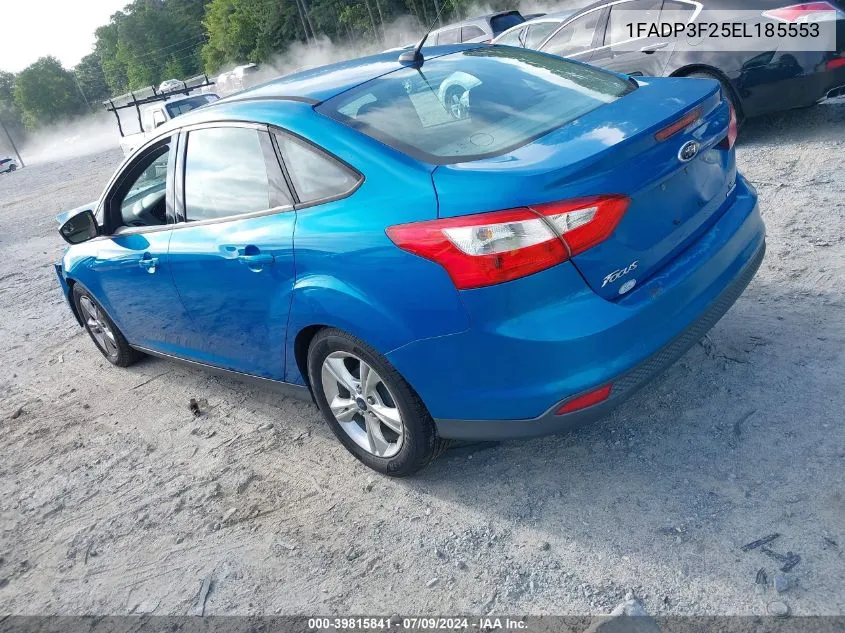 1FADP3F25EL185553 2014 Ford Focus Se