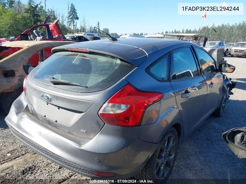 1FADP3K23EL294244 2014 Ford Focus Se