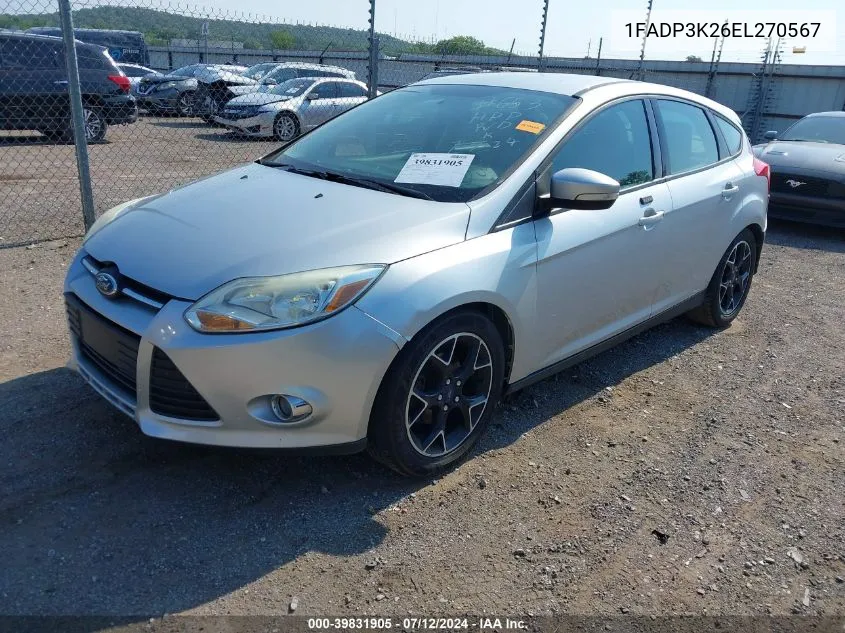 1FADP3K26EL270567 2014 Ford Focus Se