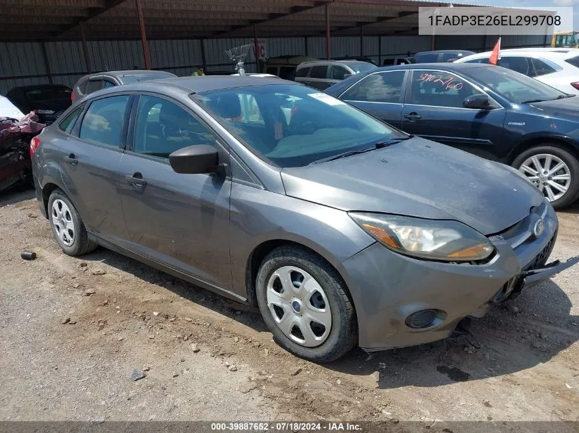 1FADP3E26EL299708 2014 Ford Focus S