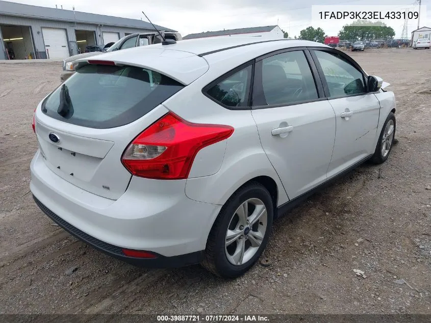 1FADP3K23EL433109 2014 Ford Focus Se