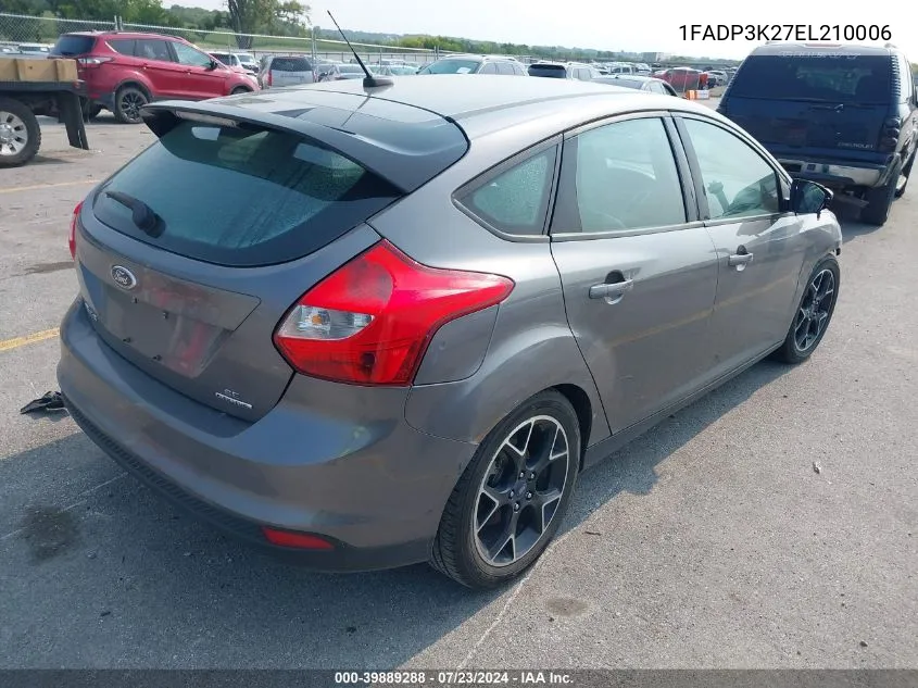 1FADP3K27EL210006 2014 Ford Focus Se