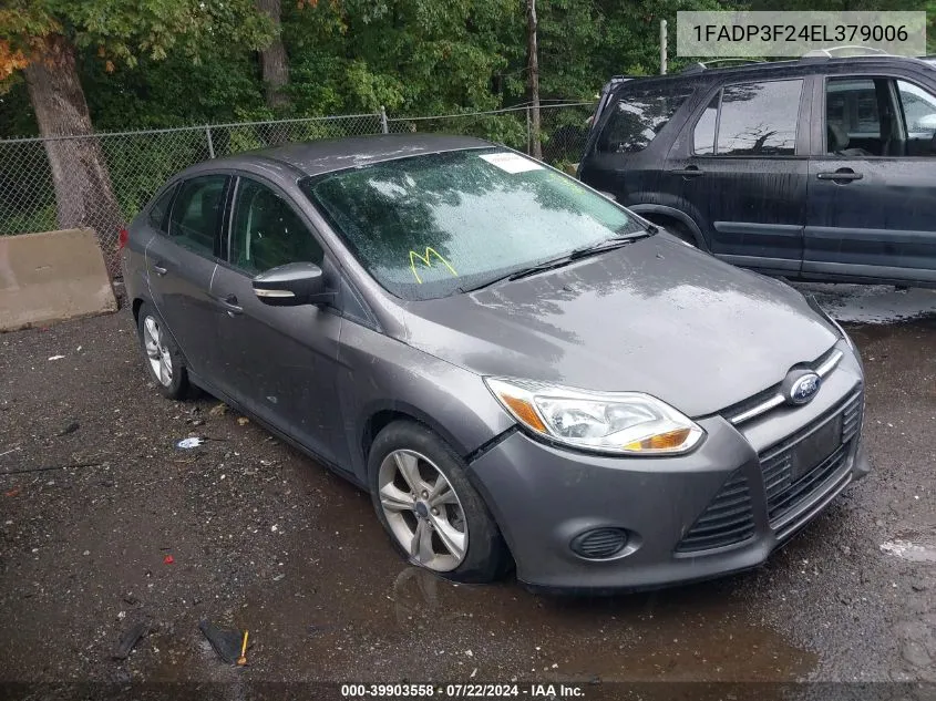 1FADP3F24EL379006 2014 Ford Focus Se