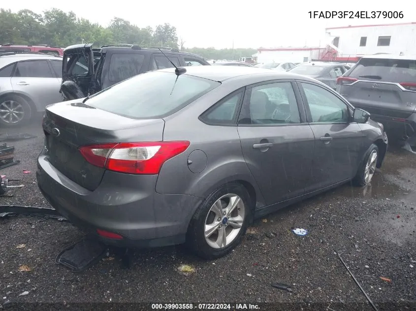 1FADP3F24EL379006 2014 Ford Focus Se