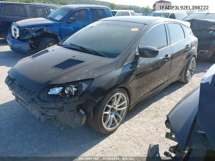 1FADP3L92EL398722 2014 Ford Focus St