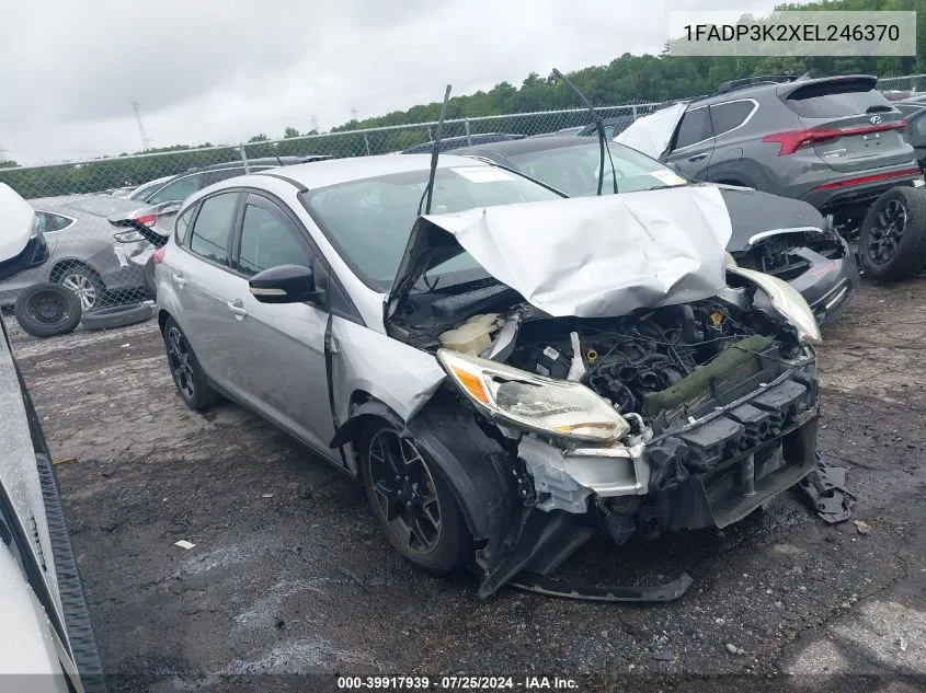 1FADP3K2XEL246370 2014 Ford Focus Se