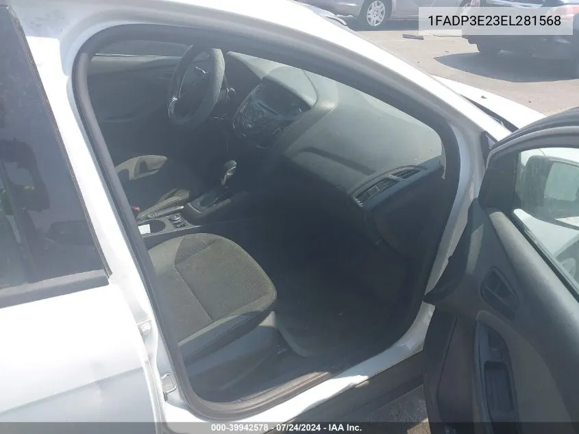 1FADP3E23EL281568 2014 Ford Focus S